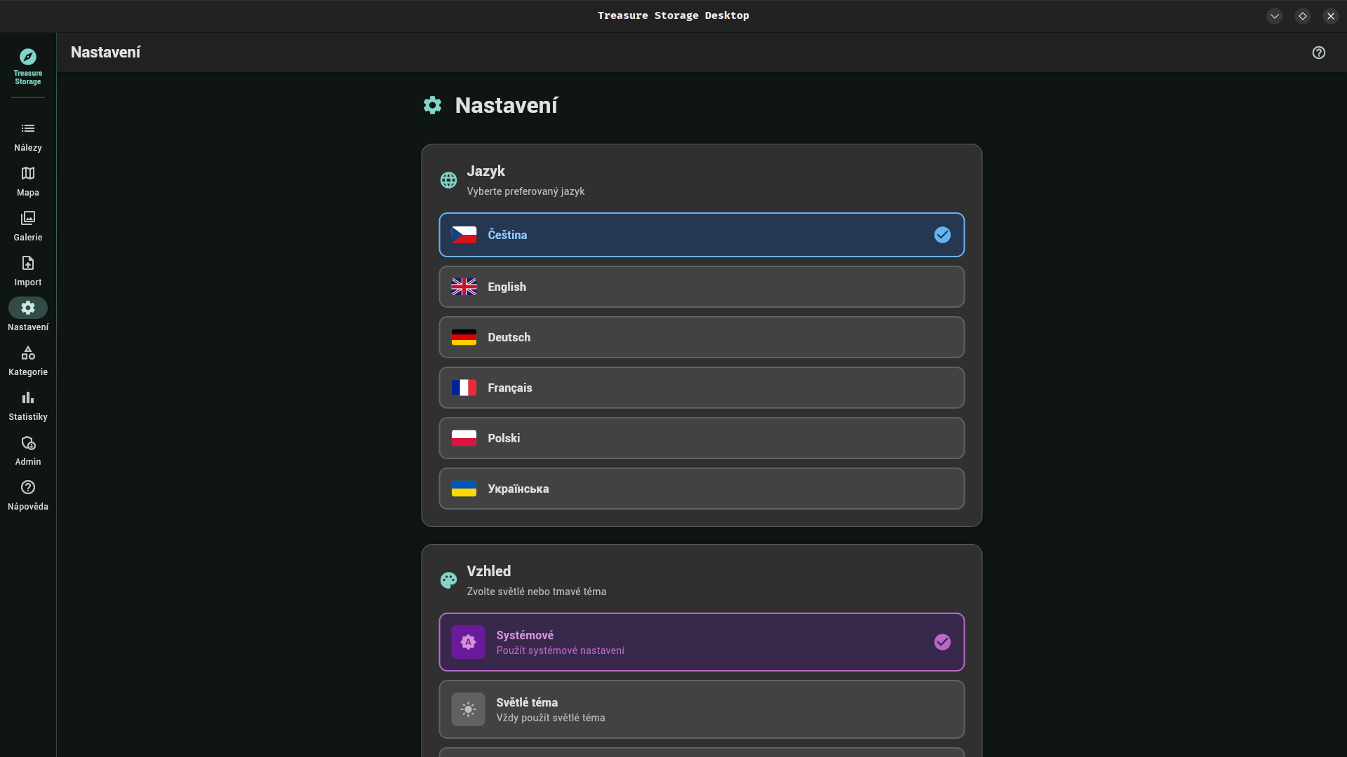 Rozsáhlé možnosti importu a exportu